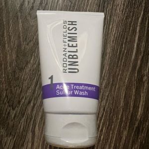 Rodan & Fields Face wash (unblemished) from the adult acne line.